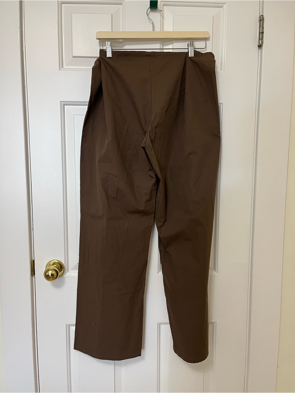 Brooke Callahan Tie Pants Chocolate Brown XXL - Picture 6 of 7
